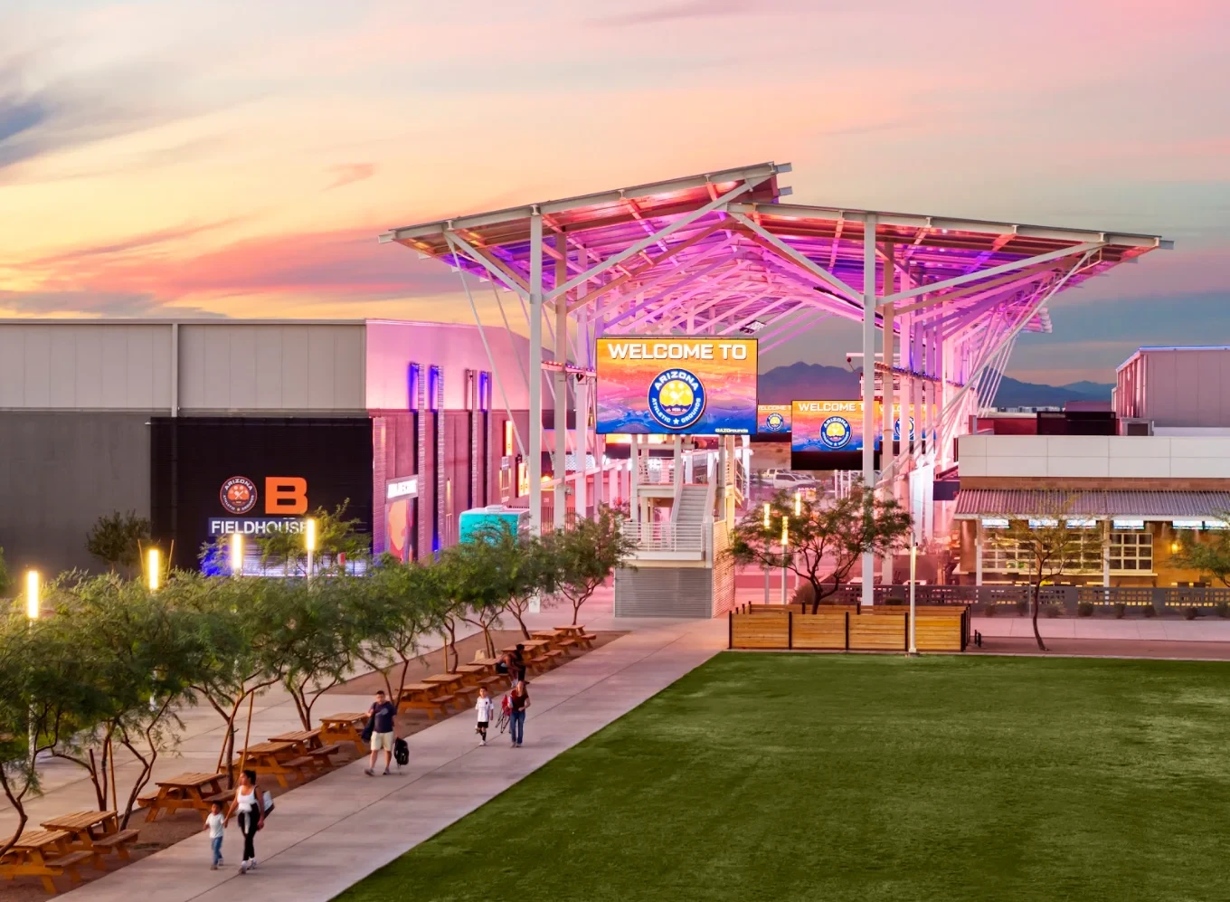 Arizona Athletic Grounds — Arizona Athletic Grounds · existing campus photograph