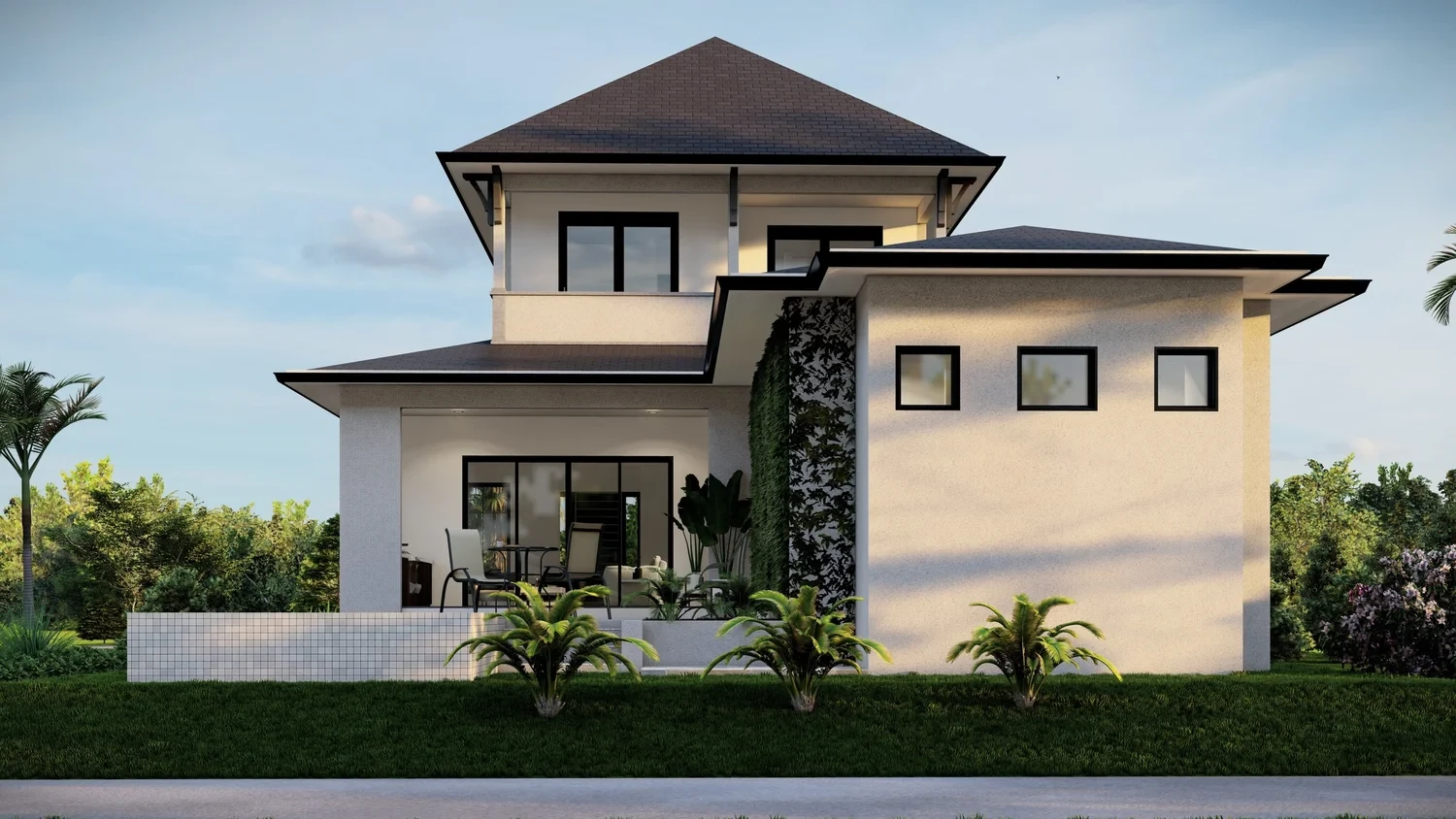 Design reference render · not a completed-project photograph