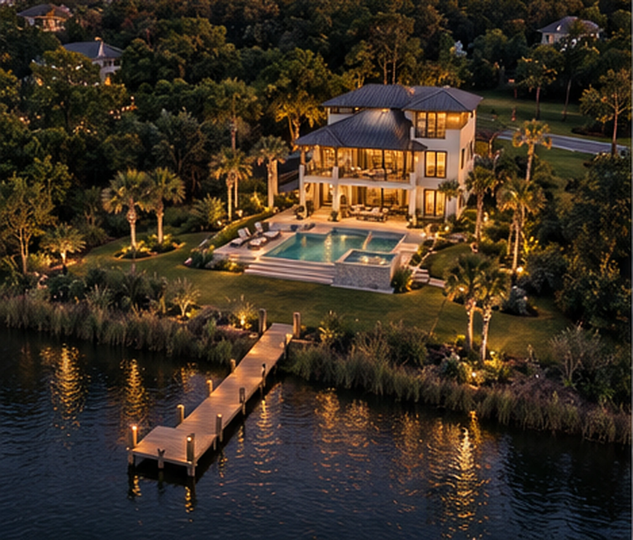 Santa Rosa Beach — Residential concept render · not completed construction
